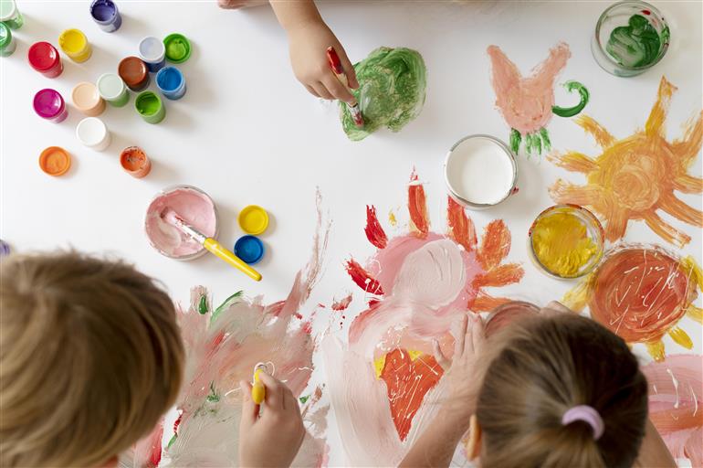 Objetivo da pintura na educação infantil